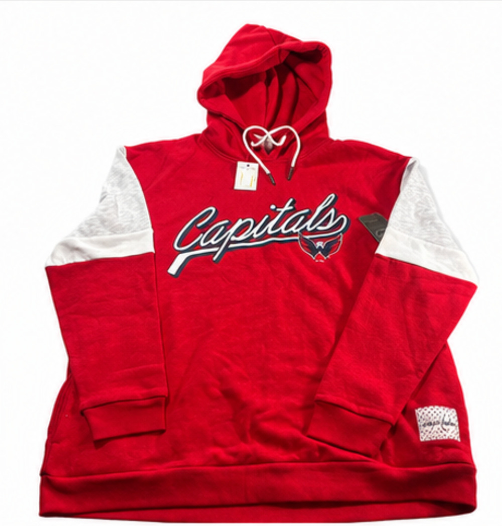 NWT Washington Capitals Women's NHL Hooded Sweatshirt Red Hoodie Size Small